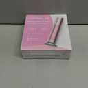 Rechargeable Electric Foot Callus Remover with 3-Sizes 120Pcs Sandpaper Discs, Professional 900RPM 3-Speed Control Aluminum Electric Foot File (E3 Rose Pink)