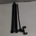 Aureday Phone Tripod, 92" Cell Phone Stand with 15" Gooseneck, Remote and Phone Holder, Overhead & Selfie Stick for Recording/Watching/Vlog, Compatible with iPhone Android (Black)