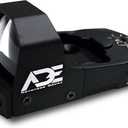 Ade Advanced Optics RD3-006B-2 Green Dot Reflex Sight – 3 MOA Reticle, 5 Brightness Settings, Fits Doctor/Venom/Fastfire Footprint, Includes Picatinny Mount – Compact Pistol Optic for Handgun Slides