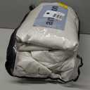 100% Blackout Ivory Off White Velvet Curtains 96 inch Long for Living Room,Set of 2 Panels Liner Rod Pocket Back Tab Thermal Window Drapes Room Darkening Heavy Decorative Curtains for Bedroom