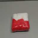 WILLBOND 50 Pcs Christmas Large Pom Poms for Crafts, 2 Inch Halloween Fluffy Pompoms Giant Acrylic Balls Holiday Costume Fuzzy Ball for DIY Crafts Supplies Party Decorations(Red, White)