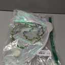 U-Goforst Fairy Wings Adult Women, Fairy Costume for Woman Butterfly Wings for Girls Adult Halloween Costume Cosplay Dress Up (White)