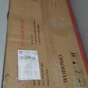 WOHOMO Folding Desk, Small Foldable Desk 31.5" for Small Spaces, Space Saving Computer Table Writing Workstation for Home Office, Easy Assembly, Oak (Beige)