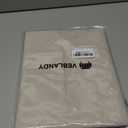 Rectangle 4 Feet Tablecloth 52x70 inch Linen Textured Table Cloth Stain and Wrinkle Resistant Washable Polyester, Decorative Table Cover Waterproof for Dining, Buffet and Camping, Beige