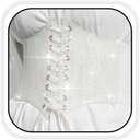 BODIY Women Lace Corset Belts Elastic Cinch Belt Tied Waspie Wide Waist Bustiers for Dress | 
One Size	26