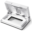 ELEGRP Horizontal Outdoor Cover for Decotative Receptacles, Weatherproof Wall Plate, Outdoor Electrical Outlet Cover, Standard Size 1-Gang 4.77” x 2.97”, Thermoplastic, 1 Pack, White