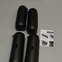 iwillink 4 Pack Outdoor Extension Cord Cover Waterproof - Weatherproof Electrical Connection Box for Outdoor Outlet, Plug, Socket, Christmas Holiday Decoration, Power Tool, Black