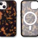 Sonix Case for iPhone 15, 14, 13 | Compatible with MagSafe | 10ft Drop Tested | Tortoise Shell | Brown Tort