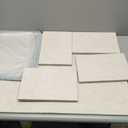 Puzzle Board with 4 Sorting Trays, Playing Surface with Protective Cover for 1000 Pieces, 31.5" x 23.6" Felt Display Board (Light Camel)