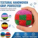Hacky Footbag Sack Set Soft Kick Sack Balls for Adults & Beginners Durable Juggling & Outdoor Game Portable Fun for Beach, Camping, Backyard & Summer Party