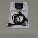 CAMWAY Upgraded RCA to HDMI Converter with HDMI Cable - Higher Quality Images 16:9/ 4:3 Conversion 1080P AV HDMI Video Audio Adapter for Wii/ PS1/ PS2/ N64/ X-box/ DVD/ VCR, Composite CVBS Supports PAL, NTSC