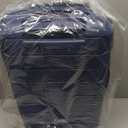 Traveler's Choice Pagosa Hardshell Expandable Luggage with Spinner Wheels, Navy, 22-Inch Carry-on