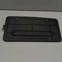 Rear License Plate Holder for Tesla Model Y and Model 3, Back License Plate Bracket Frames with Screws and Backseat Air Vent Cover, Rear Plate Mounting Kit