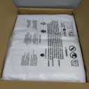 Fitable 8 Pack Round Tablecloths: Stain Resistant Wrinkle Free Circle Table Clothes, Washable Reusable Polyester Table Covers for Wedding Party Birthday Banquet Reception(White, 84 Inch)