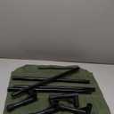 Love&go Elevated Dog Bed with Metal Frame, Cooling Raised Pet Cot for Dog and Cat (S - Olive Green, Small-18.5x18.5x5.5 inch)