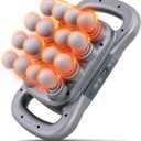 16 Head Massage Gun Set, Deep Tissue Percussion Massager, 2600mAh Electric Massage Tools with 9 Styles & Levels, Dark Grey