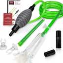 boxtech Fish Tank Water Change, Vacuum Siphon Water Changer Pump Sand Cleaner for Aquarium Water Filter