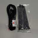 3 Prong AC Laptop Power Cord 6 Feet (2 Pack), NEMA 5-15P to C5 (Mickey Mouse) 10A 125V 18AWG, IEC-60320 IEC320 C5 to NEMA 5-15P, Laptop Power Brick Cord- ETL Listed