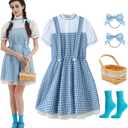 Women Book Storybook 2025 Adults Character Halloween Costumes Outfits (Medium)