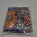 Round Fitted Tablecloth Elastic Edge Design Table Cover Waterproof Table Cloth Wipeable Washable for Round Table