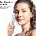 UMICKOO Electric Facial Cleansing Brush, 2-Way Rotating Face Scrubber for Daily & Deep Cleaning, 3 Modes, 5 Brush Heads, Rechargeable, IPX7 Waterproof for All Skin Types
