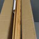 Bamboo Spice Drawer Organizer, (Need 3.1 Deep Drawer) Expandable 4 Tier Spice Rack for Cabinet (From 12" to 23" Wide), Seasoning Storage Insert, Spice Organizer for Drawer,Jars Not Included (Natural)