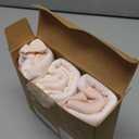 3-Pack Organic Baby Swaddle Sleep Sacks - Swaddles for Newborns, Infant 0-3 Months, Baby Girls, Boys, Soft & Snug Newborn Sleep Sack, Nursery Swaddling Blankets (Angelic, OS)