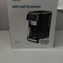 Gevi 12 Cup Programmable Drip Coffee Maker with Touch Screen, Fast and Strong Brew, Auto Shut-Off, 4-Hour Keep Warm Plate, Iced Coffee Option, Anti-Drip System, Permanent Filter