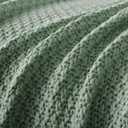 WDCOZY Chunky Cable Knit Throw Blanket Super Soft Warm Knitted Throw Blanket for Couch, Sofa, Chair, Bed Lightweight Breathable Cozy Comfortable Home Decorative Sage Green 50x60 Inches