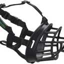 Amazon.com : BASKERVILLE Ultra Dog Muzzle- Black Size 4, Perfect for Medium Dogs, Prevents Chewing and Biting, Basket allows Panting and Drinking-Comfortable, Humane, Adjustable, Lightweight, Durable : Pet Muzzles : Pet Supplies