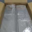 Set of 8 Clear Plastic Storage Bins, 4 Large and 4 Small Stackable Storage Containers for Pantry Organization and Kitchen Storage Bins,Home Edit and Cabinet Organizers