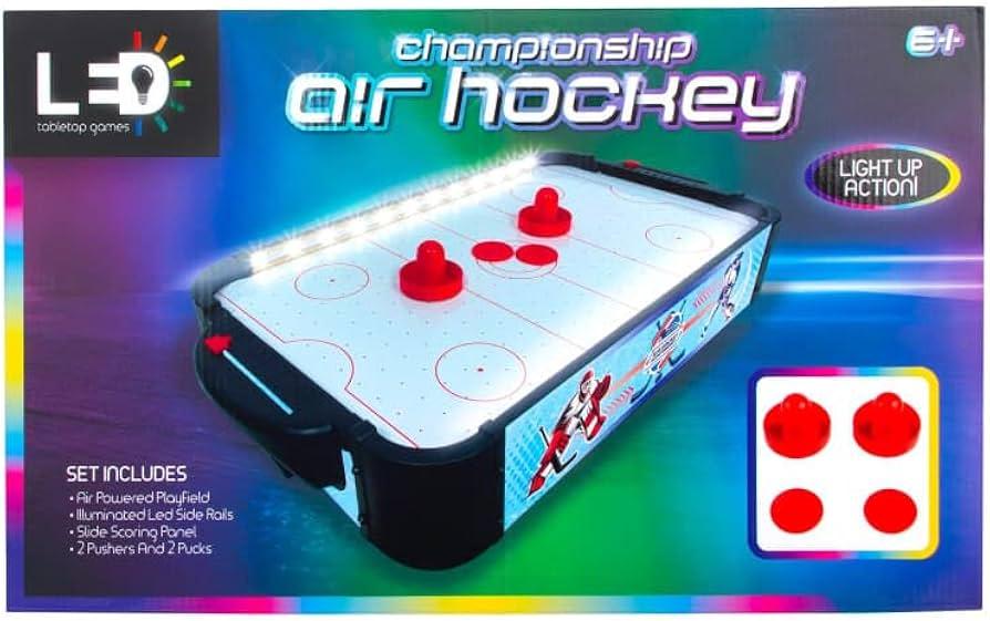Nifty LED Tabletop Air Hockey
