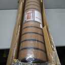 Outside Entrance Runner Rug 32" x 120", Dirt Trapping Outdoor Door Mat, Non Slip, Water Proof, Heavy Duty Commercial Rug for Patio,Garage, Traffic Area, Office, Roll Packing (Black)