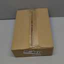 ELLDOO Perfume & Makeup Vanity Tray - Hollow-Carved Jewelry Storage, Glass & Metal Trinket Organizer for Dresser & Bathroom Countertop, Gold, Medium Size