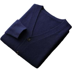 GAP Mens Casual Slim Fit Vneck Long Sleeve Button Down Cardigan Sweater L