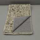 Topllen Entryway Rug - 2'x3' Boho Soft Low Pile Washable Area Rug, Non-Slip Small Rugs Indoor for Front Door Entrance Kitchen Bathroom, Vintage Carpet Stain Resistance (Blue, 2x3ft)