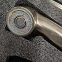 Kitchen Sink Faucet with Pull Down Sprayer, Low Arc Stainless Steel 1 or 3 Hole, Single Handle Brushed Nickel Pull Out Kitchen Faucet, Suitable for Farmhouse Camper Laundry Rv Bar