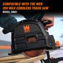 WEN CT9502 100-Inch Track Saw Track Guide Rail and Adapters