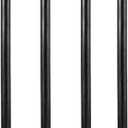 GeilSpace 3/4" 30" Heavy Duty Pre-Cut Grey Metal Pipe, Industrial Steel Fits Standard 3/4 Inch Threaded Pipes and Fittings - Vintage DIY Industrial Shelving (3/4" 30", Grey)