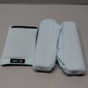 SPRING SEAON Crutches Padding Waffle Pattern Universal Crutch Pads for Armpits and Hand Grips Pads for Crutches Underarm Crutch Cushions Crutch Covers Pillows Crutch Accessories Moisture Absorption (Light Blue)