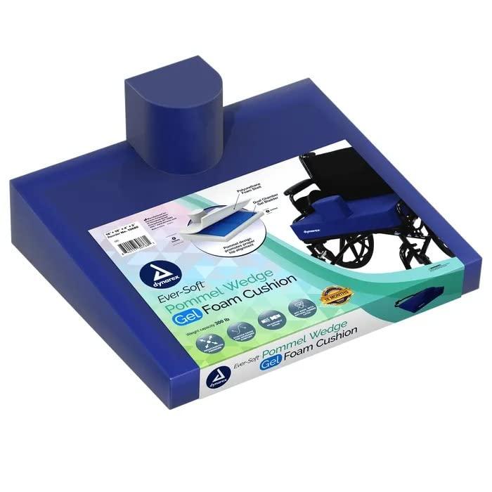 Dynarex 10680 Ever-Soft Pommel Wedge Gel-Foam Cushion, 18" Length, 16" Width, 2" Height