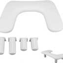Nail Arm Rest Adjustable Height Hand Cushion U Shape Design Manicure Support Portable PU Leather for Travel Home Use