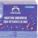 Mama Bear Girl's Nighttime Underwear for Bedwetting, Overnight Protection, Hypoallergenic, Size L/XL (60-125 lbs), 38 Count, White