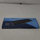 Digital Innovations - 4250400 Full-size Wired Easy-View Keyboard - Black