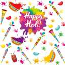 Happy Holi Window Stickers,Holi Windows Clings Hindu,Indian Festival of Colors Wall Stickers,India Holiday Wall Decals Colorful,Hindu Festival Wallpaper for Living Room Bedroom Party Porch