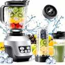 OLIXIS Personal Smoothie Blender for Kitchen, Smoothie Blender with 6 Blade