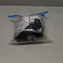 FUAMEY Dog Coat for Medium Dogs,Waterproof Dog Winter Jacket with Harness Built in Puppy Cold Weather Coats Reflective Pet Vest with Zipper Warm Fleece Dogs Snowsuit Windproof Black M (M(chest:21in))