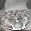 TangMiGe 4-Pack Hubcaps Wheel Covers Compatible with Ford Fusion 2010 2011 2012, AE5Z1130D, 17 inch 17" (Silver Color)