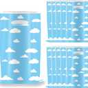 7 x Hatraky 50pcs Blue Sky and White Clouds Party Favors Bags & Goodie Bags
