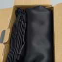 MIULEE Black Blackout Curtains for Bedroom Living Room 63 Inches Long 2 Panels, Thermal Insulated Room Darkening Drapes Grommet Noise Reducing Light Blocking Window Treatments 40x63 Inch